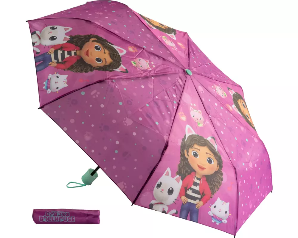 Undercover Regenschirm Knirps Gabbys Dollhouse