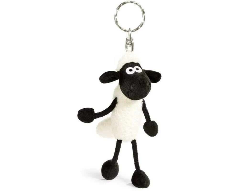 Nici Shaun das Schaf Plüsch 13 cm Weiss