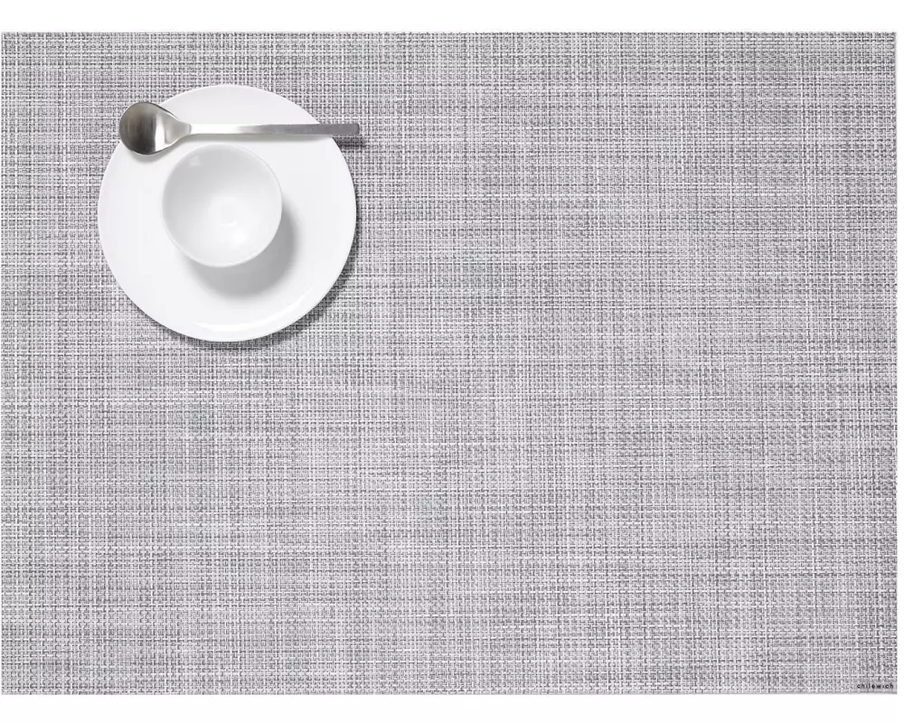 Chilewich Tischset Mini Basketweave 36 cm x 48 cm, Grau