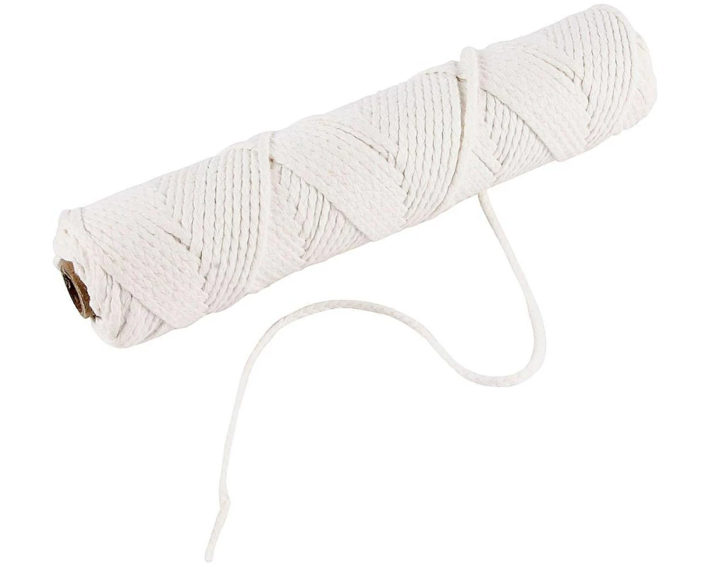 Creativ Company Docht Stearin, B 2 mm, 100 g, 80 m