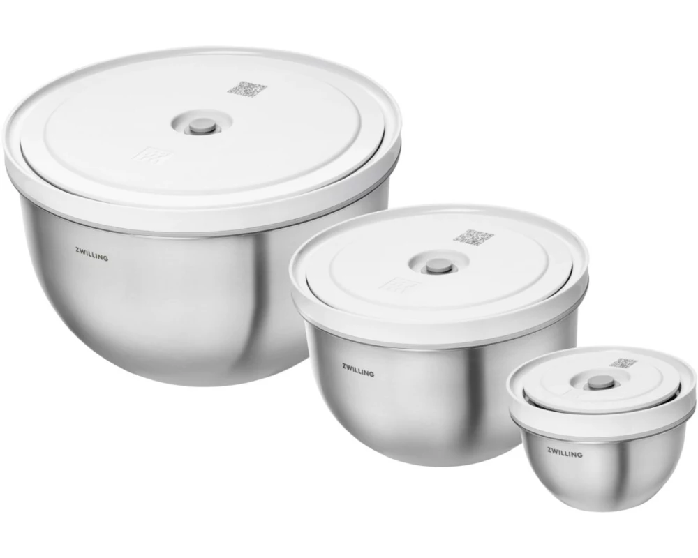 Zwilling Vakuumier-Behälter 6tlg. Fresh & Save Set, Edelstahl