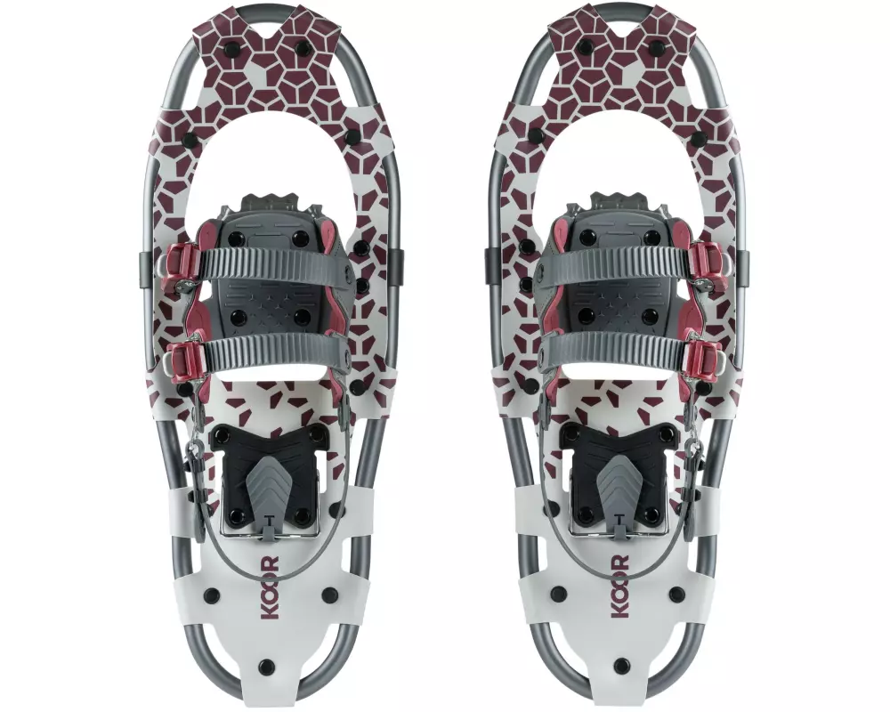 KOOR Schneeschuh Lumi Flex S/M Dunkelrot