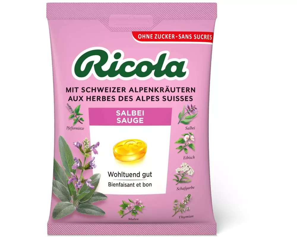 Ricola Bonbons Salbei 125 g
