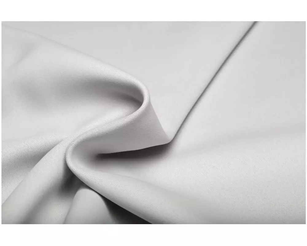 Hubatka Nachtvorhang mit Faltenband Silber 260 cm x 140 cm