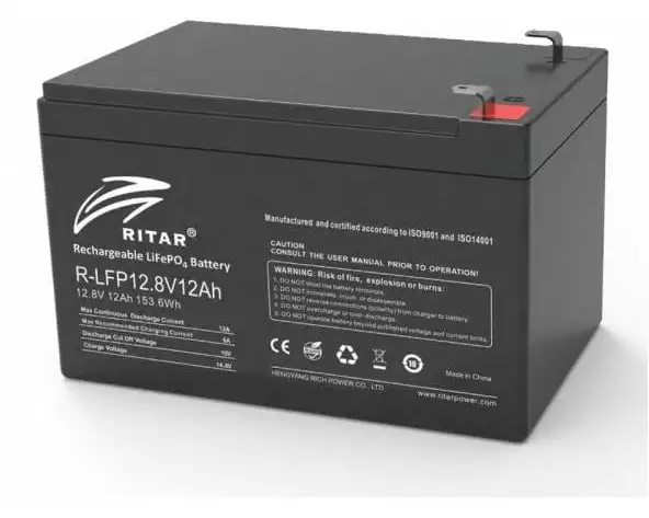 Ritar Batterie LiFePO4 12.8 V 12Ah
