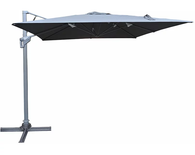 CONTINI Venice Ampelschirm 3x3m anthrazit