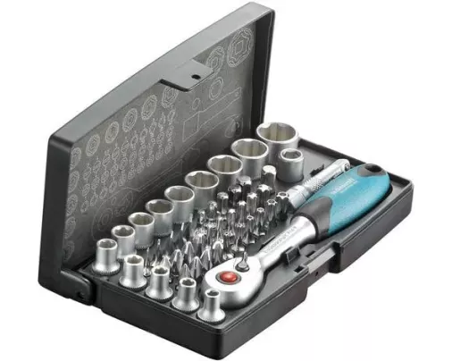 Technocraft Steckschlüssel-Set Compact Pro 1/4" 47-Teilig