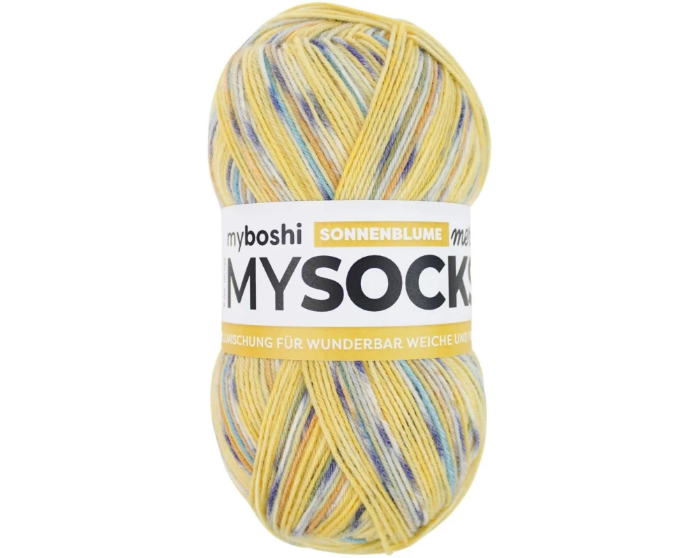 myBoshi Wolle Mysocks Merino Sonnenblume