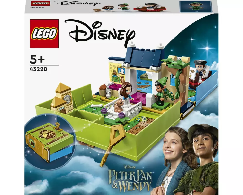 LEGO® Disney Peter Pan & Wendy – Märchenbuch-Abenteuer 43220