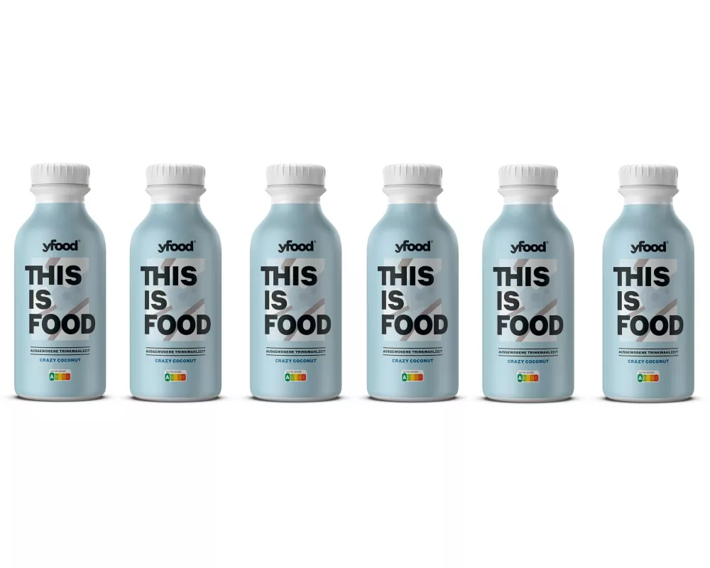 YFOOD Trinkmahlzeit Crazy Coconut 6 x 500 ml