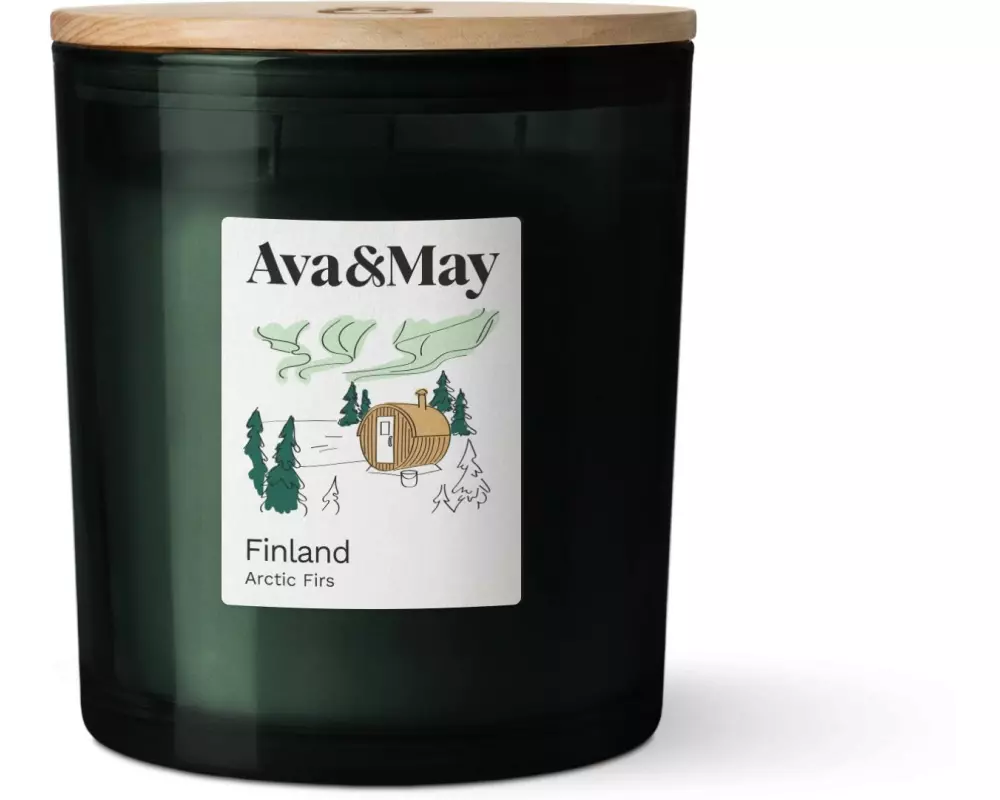 AVA & MAY Duftkerze Finnland 550 g