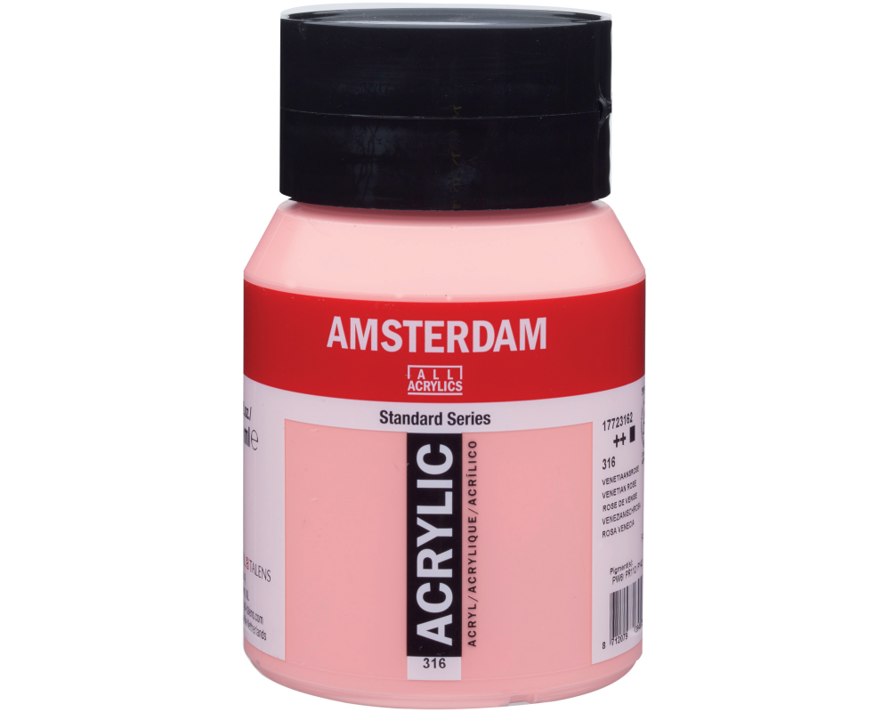 AMSTERDAM Acrylfarbe 500ml 17723162 venezianisches rosa 316