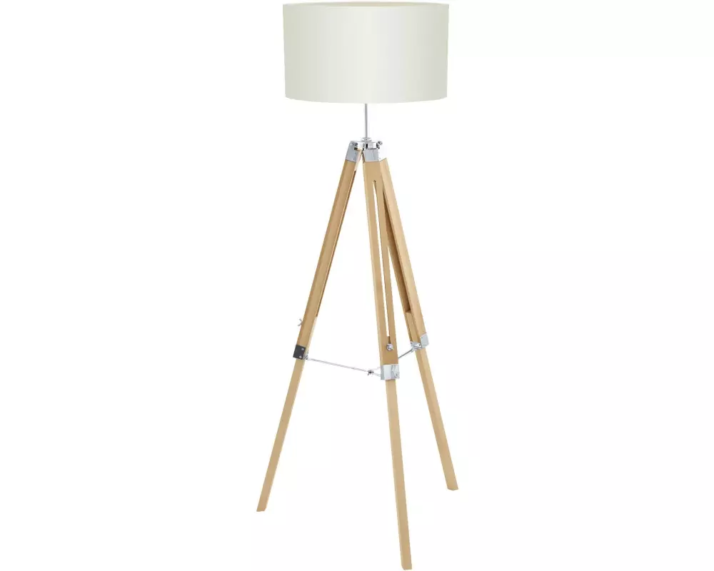 EGLO Leuchten Stehleuchte LANTADA 1x E27 Weiss