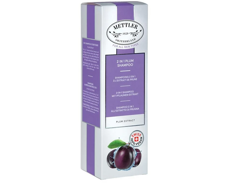 Mettler 1929 2-in-1-Shampoo mit Pflaumenextrakt 200 ml