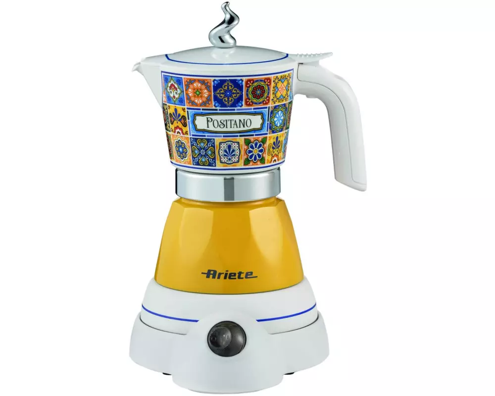 Ariete Positano Moka Für 4 Tassen, Gelb