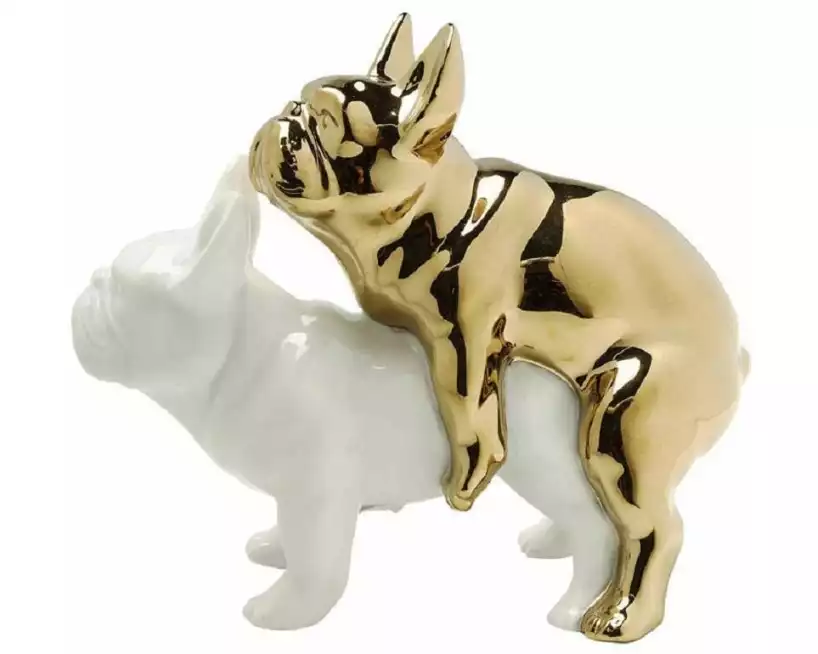 Kare Love Dogs Weiss/Gold