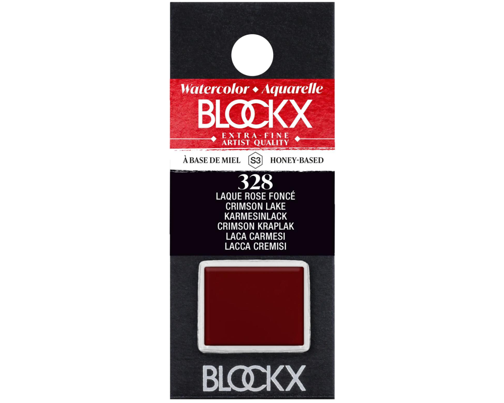 BLOCKX Aquarellfarbe 1.5ml 41328BXC dunkelrosa Lack