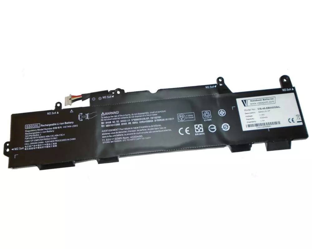 Vistaport Akku für HP EliteBook 830/840/745 G5/G6