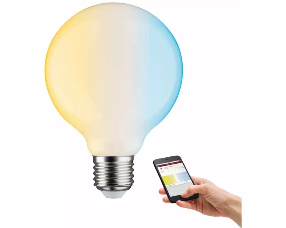 Paulmann Leuchtmittel LED Zigbee G95 7 Watt E27 2.200 - 6.500K