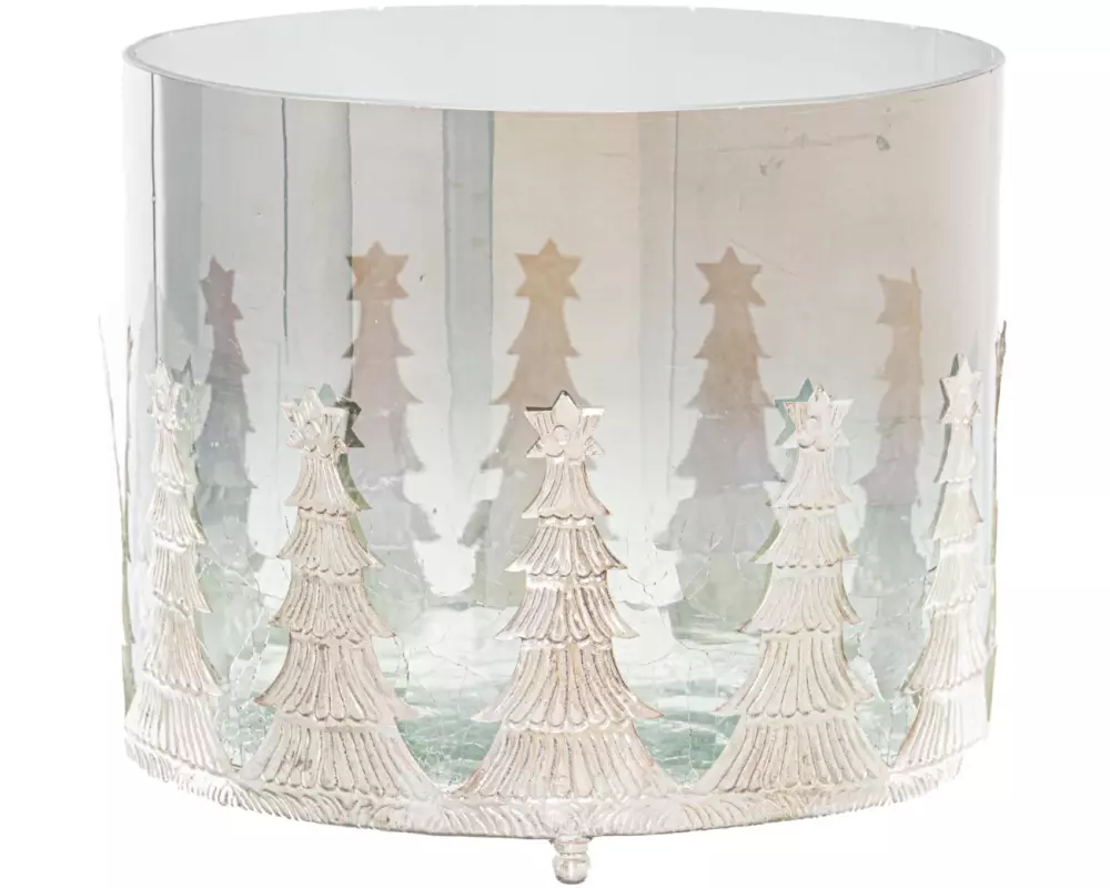 Hill Interiors Weihnachtsbaum 17 cm, Silber