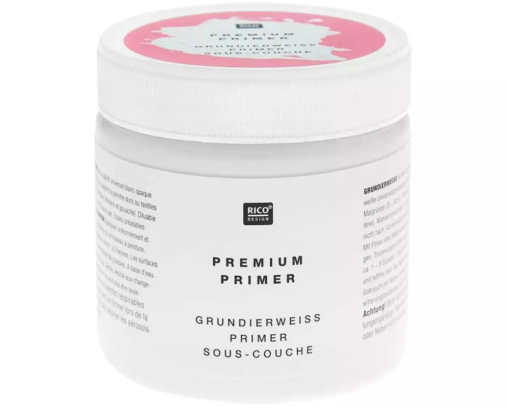Rico Design Grundierung 120 ml, Weiss