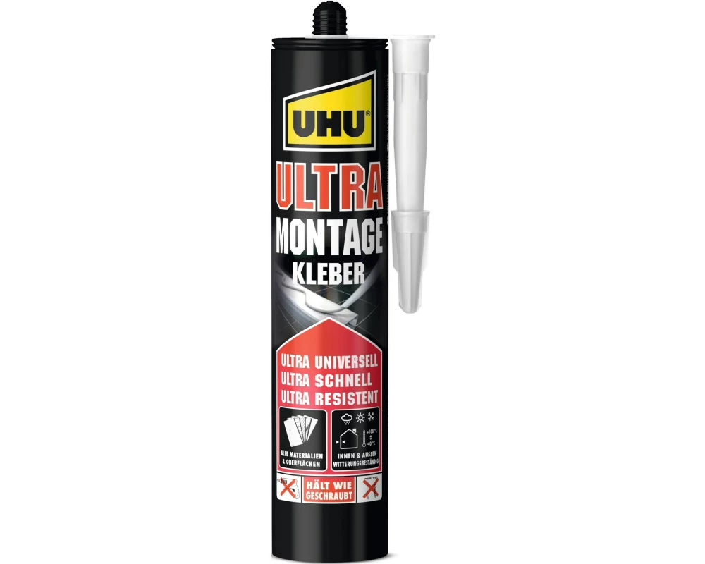 UHU Montagekleber Ultra 435 ml, Weiss