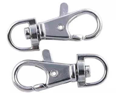 Rico Design Anhänger Karabiner 38 x 18 mm, 2 Stück