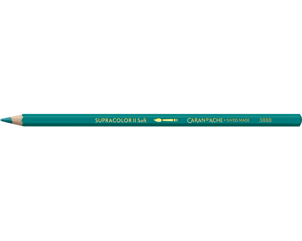 CARAN D'ACHE Farbstifte Supracolor 3,8mm 3888.195 opalgrün