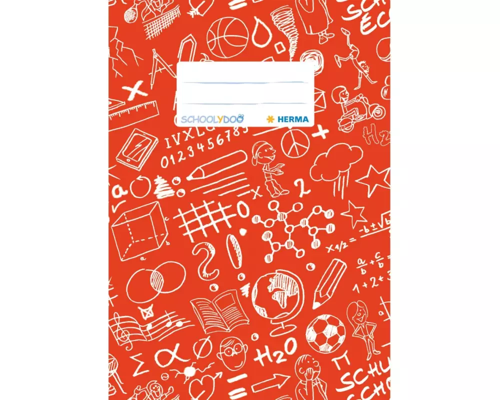 HERMA Einbandfolie A5 Rot