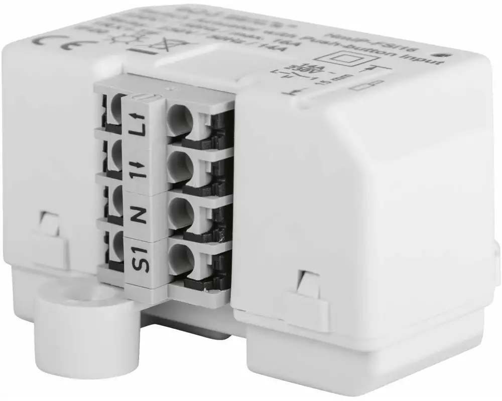 Homematic IP Smart Home Funk-Schaltaktor mit Tastereingang unterputz