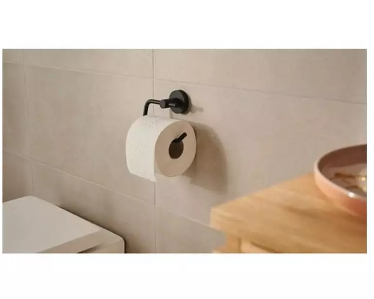 tesa Toilettenpapierhalter Moon Grau