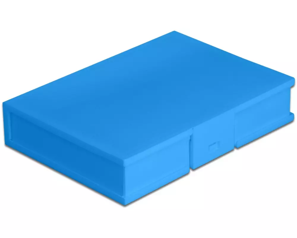 Delock Schutzgehäuse für 3.5″ HDD blau