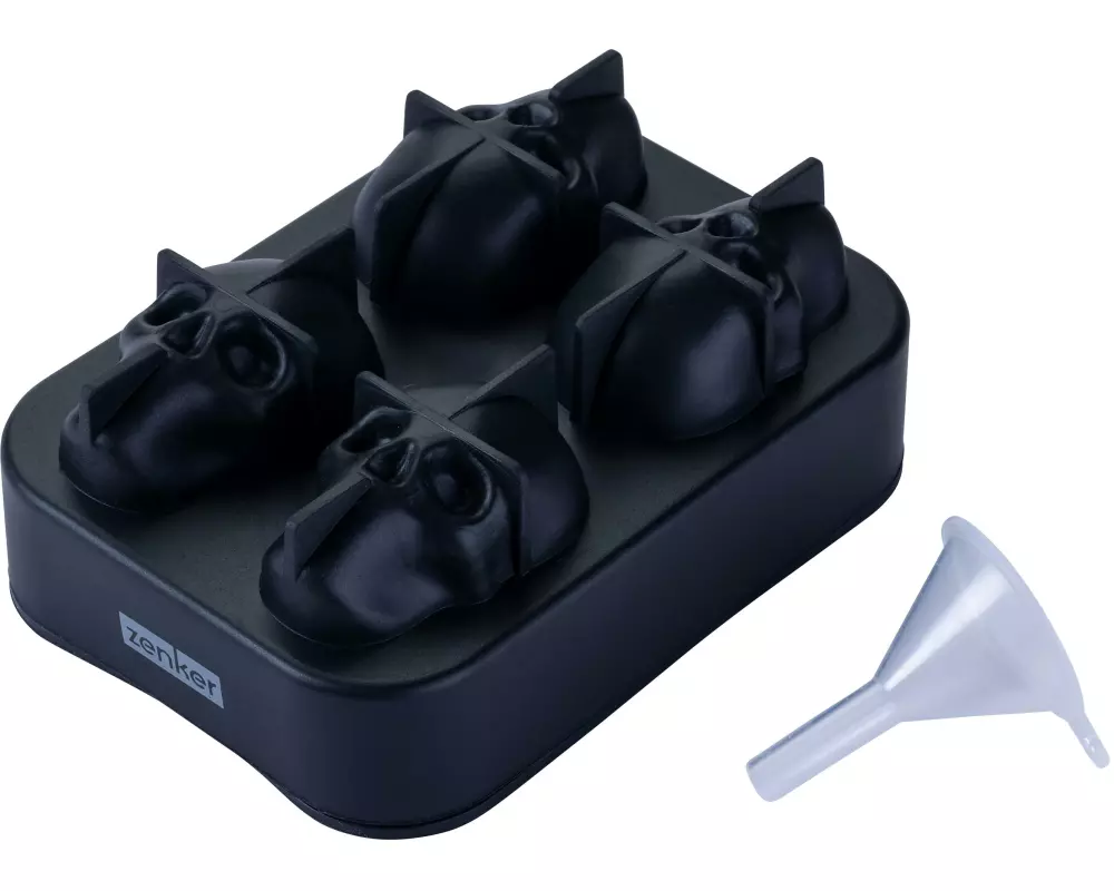 Zenker Backform Happy Halloween 1 Stück, Schwarz