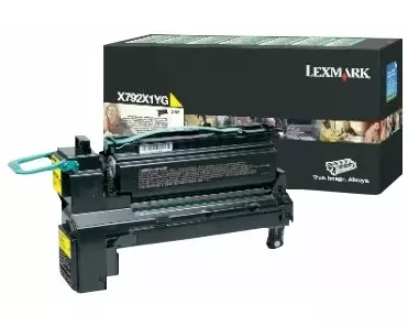 LEXMARK X792 toner yellow standard capacity 20.000 pages 1-pack