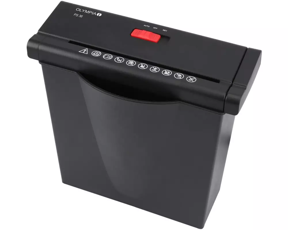 Olympia Aktenvernichter PS 36 P-2, 6 Seiten