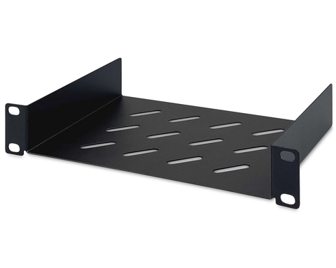 Digitus DN-10-TRAY-1-B 1U Rack-mountable Rack Shelf