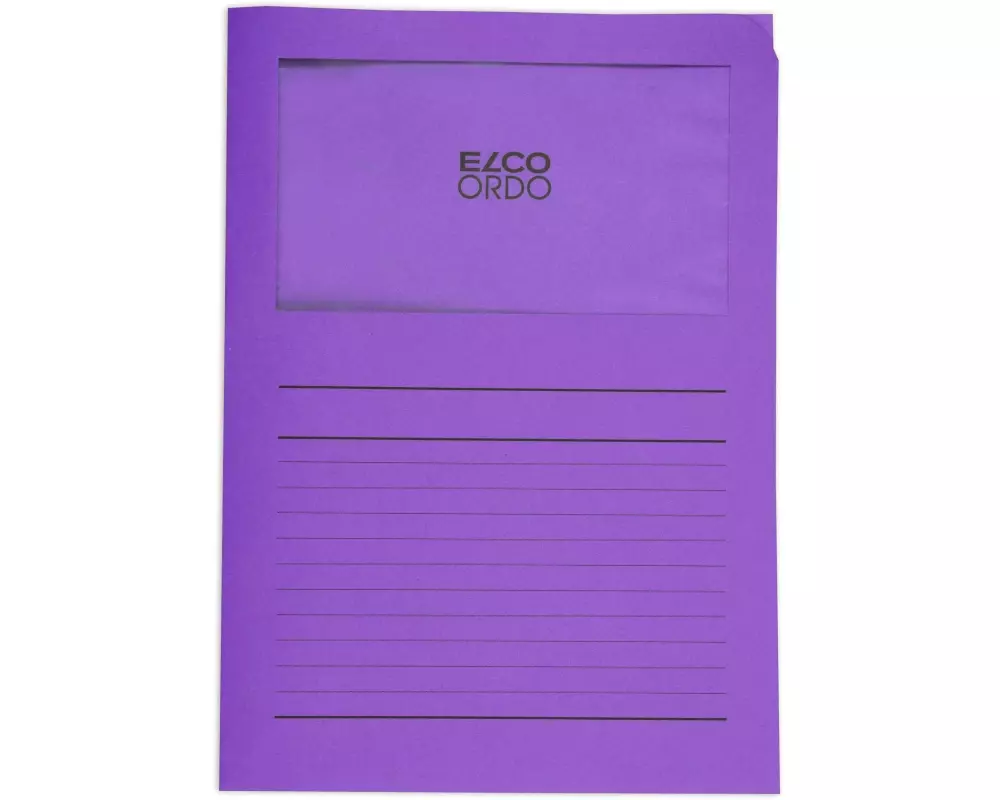 ELCO Sichthülle Ordo Classico Violett, 100 Stück