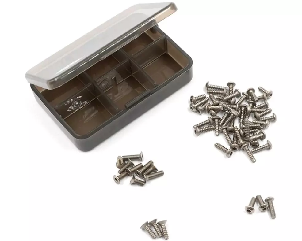 Yeah Racing Schraubenbox Titanium Tamiya TT-02B