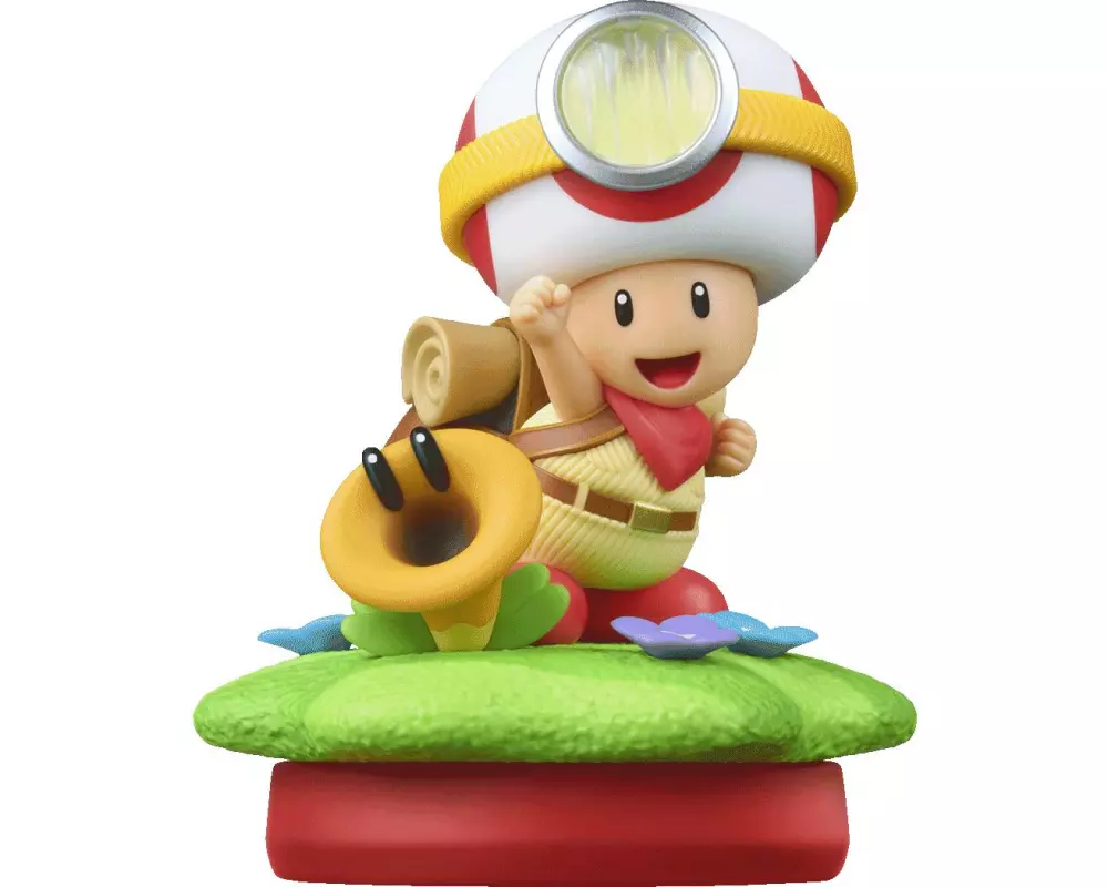 Nintendo amiibo Capitaine Toad und Blume Cancan