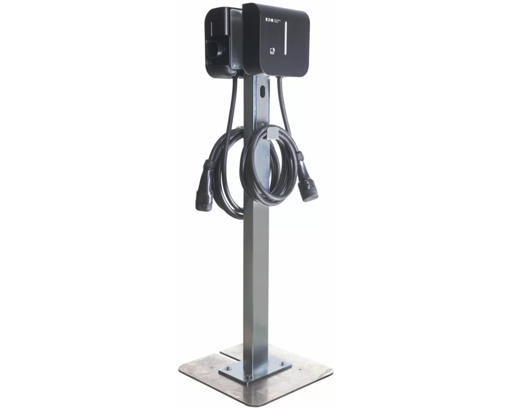 EATON Green Motion Foot-mounted column for two chargers