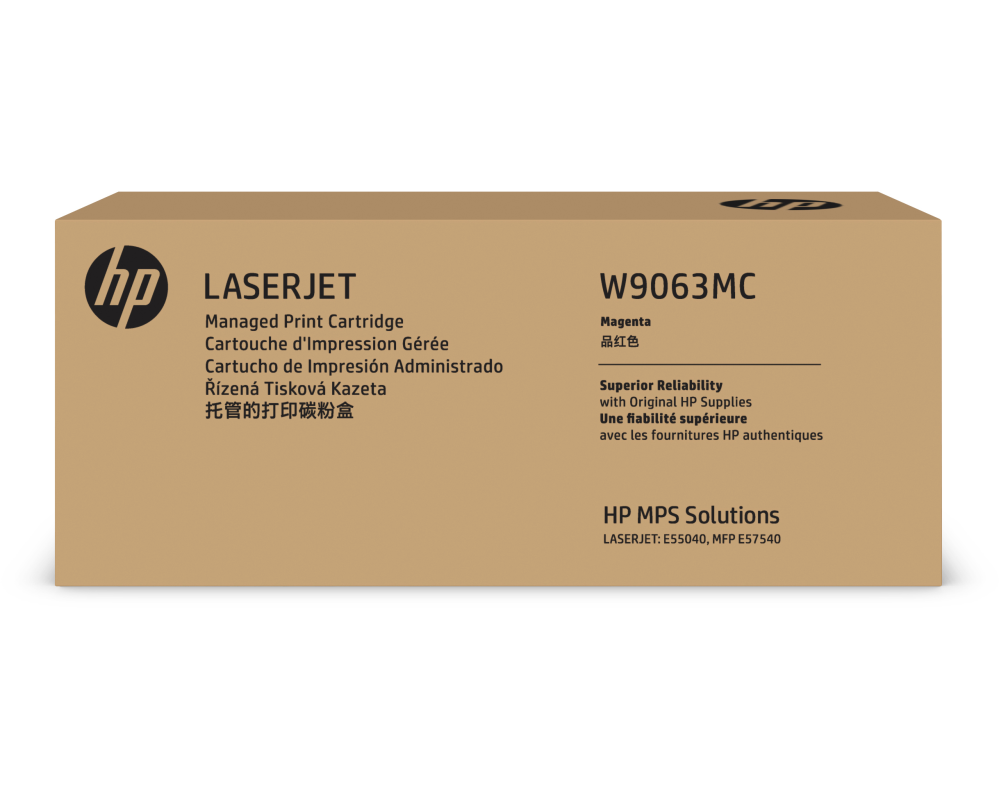 HP Toner-Modul Contract magenta W9063MC CLJ Managed E55040 12'200 S.