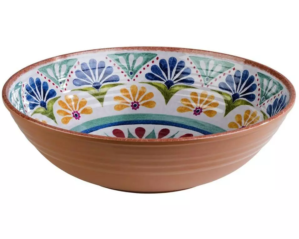 APS Schale Schüssel ARABESQUE D31 cm H9 cm Blau/Mehrfarbig
