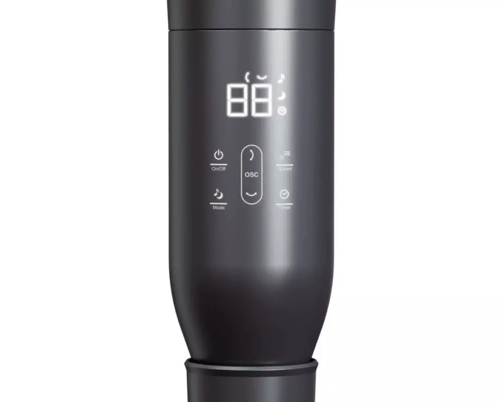 Stylies by Koenig Standventilator Metis Schwarz