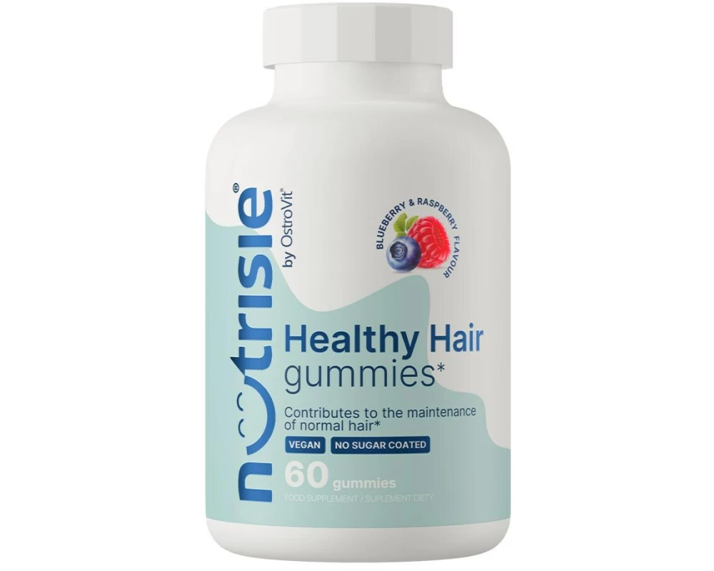 Ostrovit Fruchtgummis Healthy Hair Gummies Beere-Himbeere