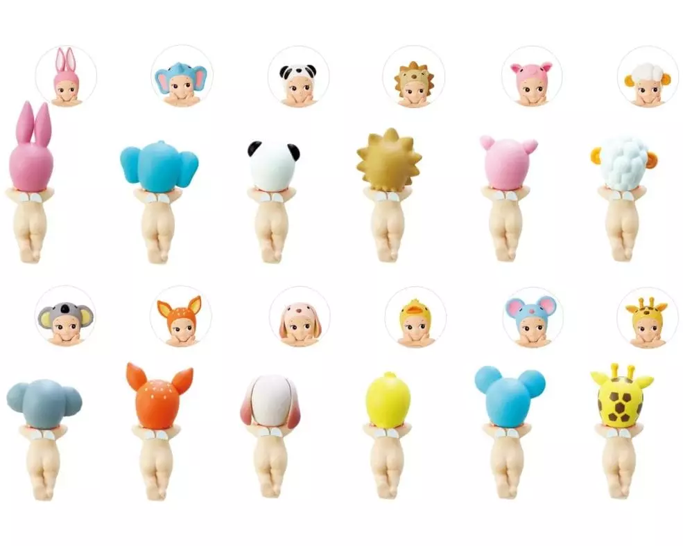 Sonny Angel Animal Hippers Sammelfigur Assortiert