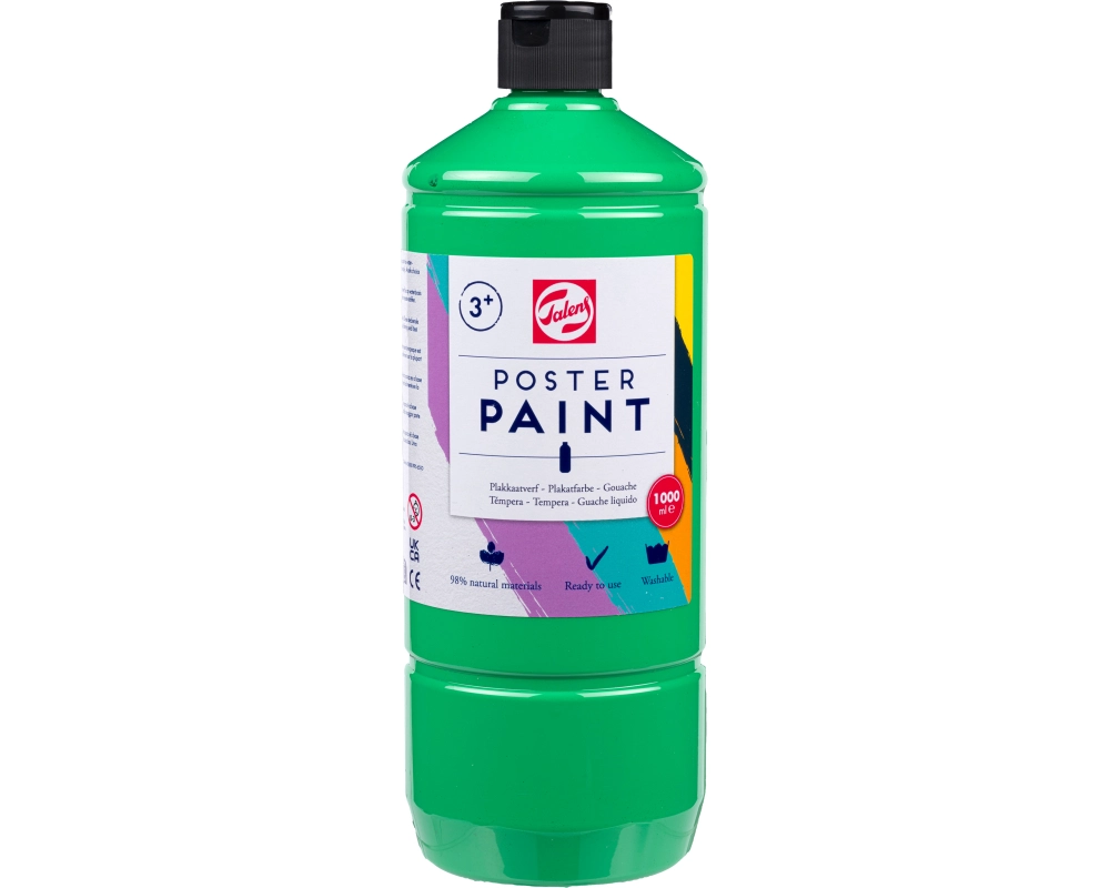 TALENS Plakatfarbe 1000ml 36716011 hellgrün