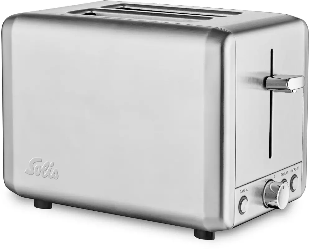 Solis Toaster Steel 8002 Silber