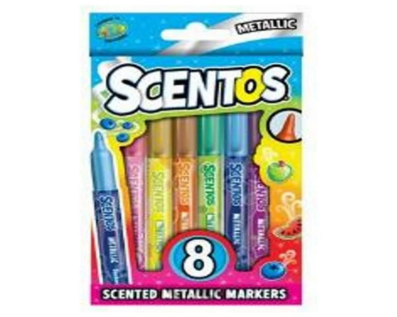 Sombo SCENTOS 8 Metallic-Marker 8, Metallic, mit Duft