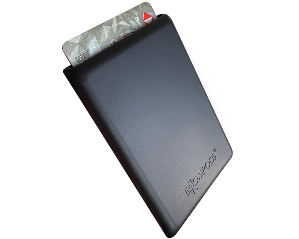 BOOMPODS Boomcard Wallet TWALBK Universal grey