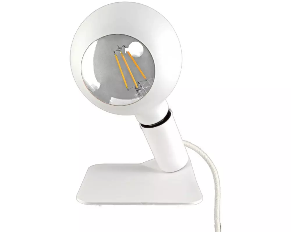 Filotto Tischleuchte Iride Camo, 2700 K, 7 W, Weiss